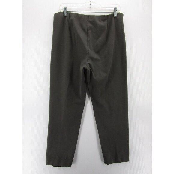 Eileen Fisher Pants Medium Pull On Leggings High Rise Knit Casual * - Picture 6 of 9